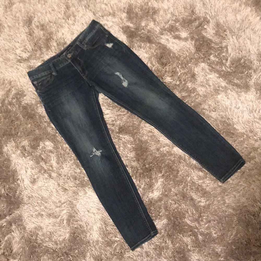 Express Low Rose Skinny Legging Jeans